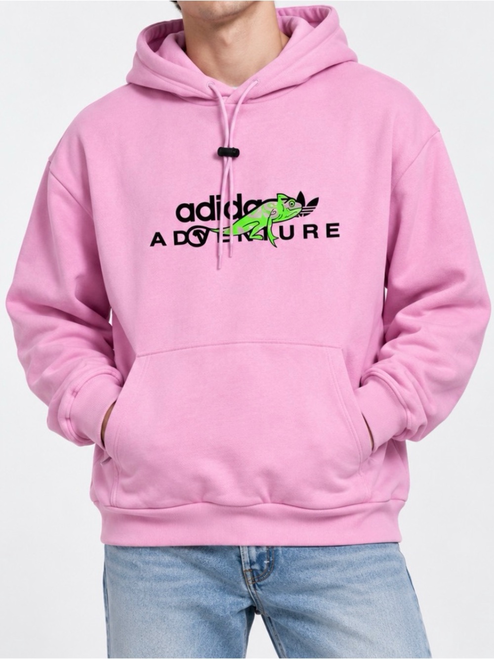 adidas Pink Hoodie Size Medium